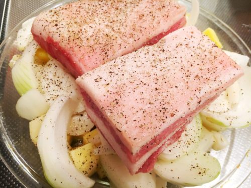 レシピ かたまり 豚 バラ